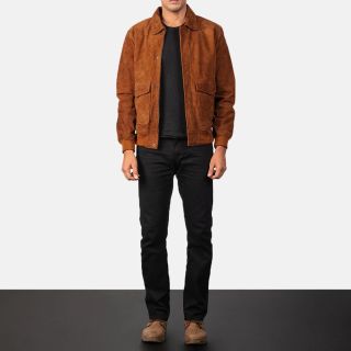Coffmen A2 Leather Bomber Jacket