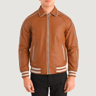 Cooper Leather Varsity Jacket