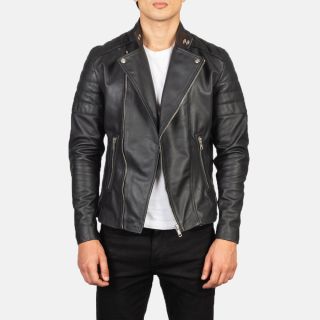 Faisor Mocha Suede Biker Jackets