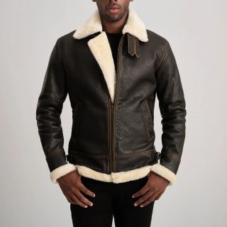 Francis B-3 Leather Bomber Jacket