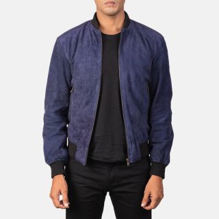 Shane Suede Bomber Jackets