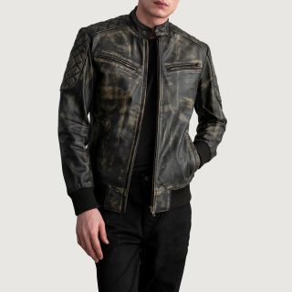 Sven Mocha Suede Bomber Jackets