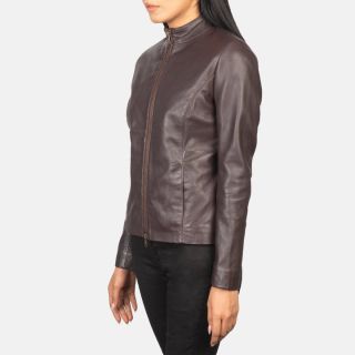 Rumella Blue Suede Biker Jackets