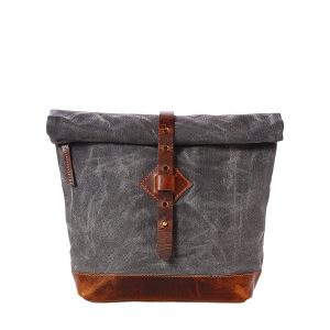 Adventure Roll Top Cross Body(Charcoal Grey)