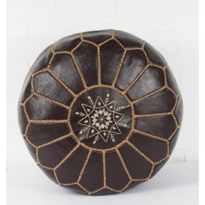 Leather Poufs 02