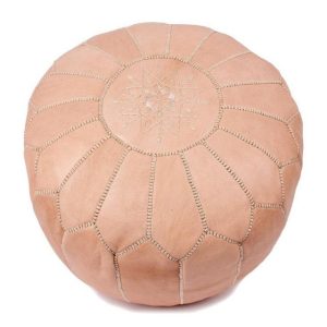 Leather Poufs 02