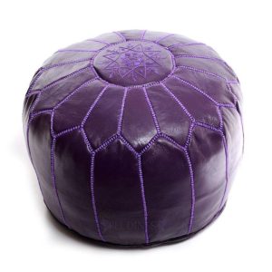 Leather Poufs 02