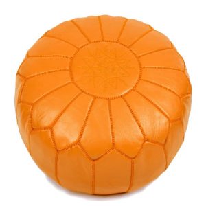 Leather Poufs 02