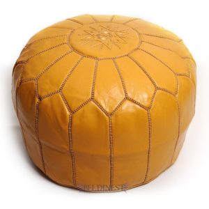 Leather Poufs 02