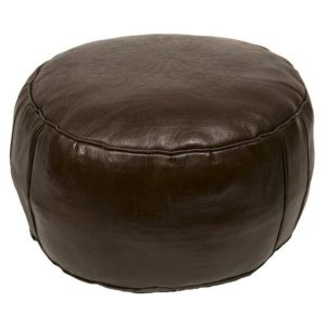 Leather Poufs 208