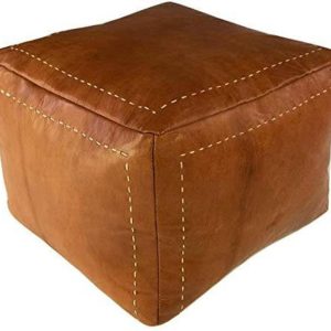 Leather Poufs 221