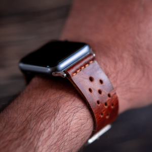 Artisan Apple Watch Leather Strap(Tobacco Tan)