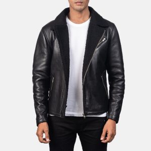 Alberto Shearling Leather Jackets