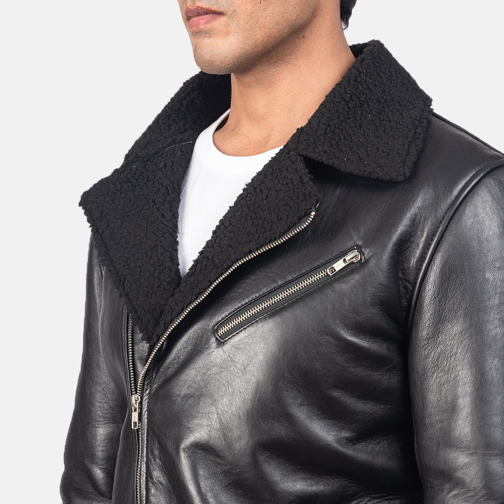 Alberto Shearling Leather Jackets - Image 6