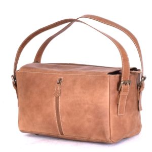 Camel Brown Leather Bag