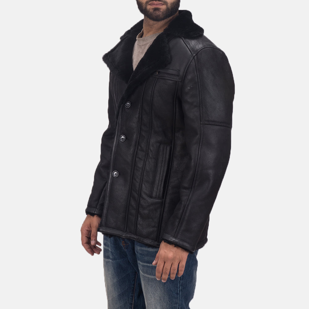 Furcliff Double Face Shearling Leather Coats - Image 3