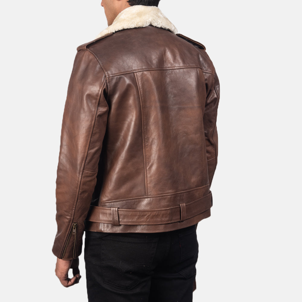 Furton Leather Biker Jackets - Image 3