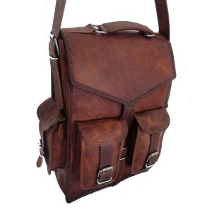 GENUINE LEATHER BACKPACK