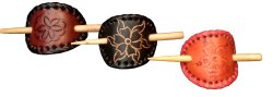Handmade Leather Hair Clip