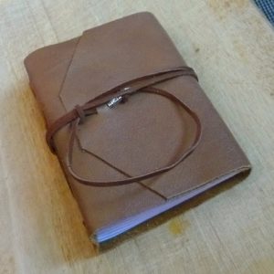 Handmade Leather Notebook Journal