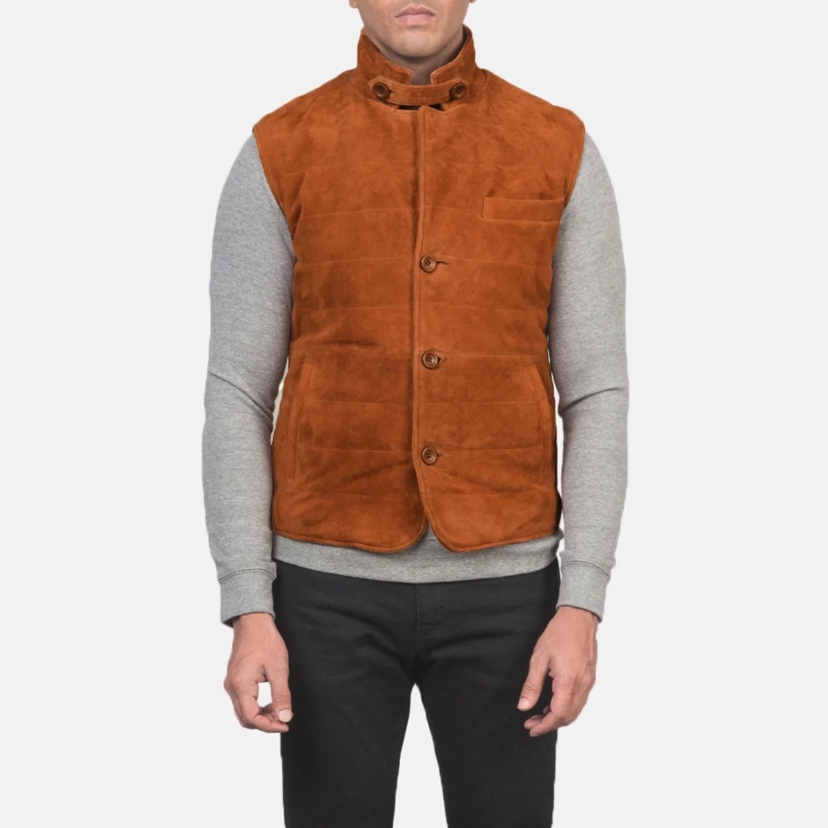 Tony Brown Suede Vests - Image 3
