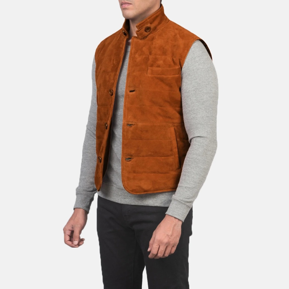 Tony Brown Suede Vests - Image 5