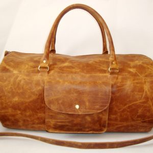 Leather Overnight Bag