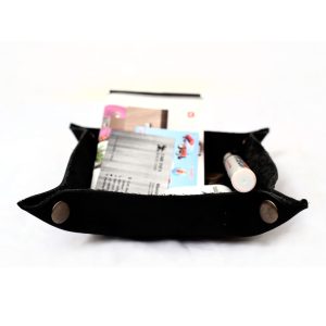 LEATHER STORAGE TRAY
