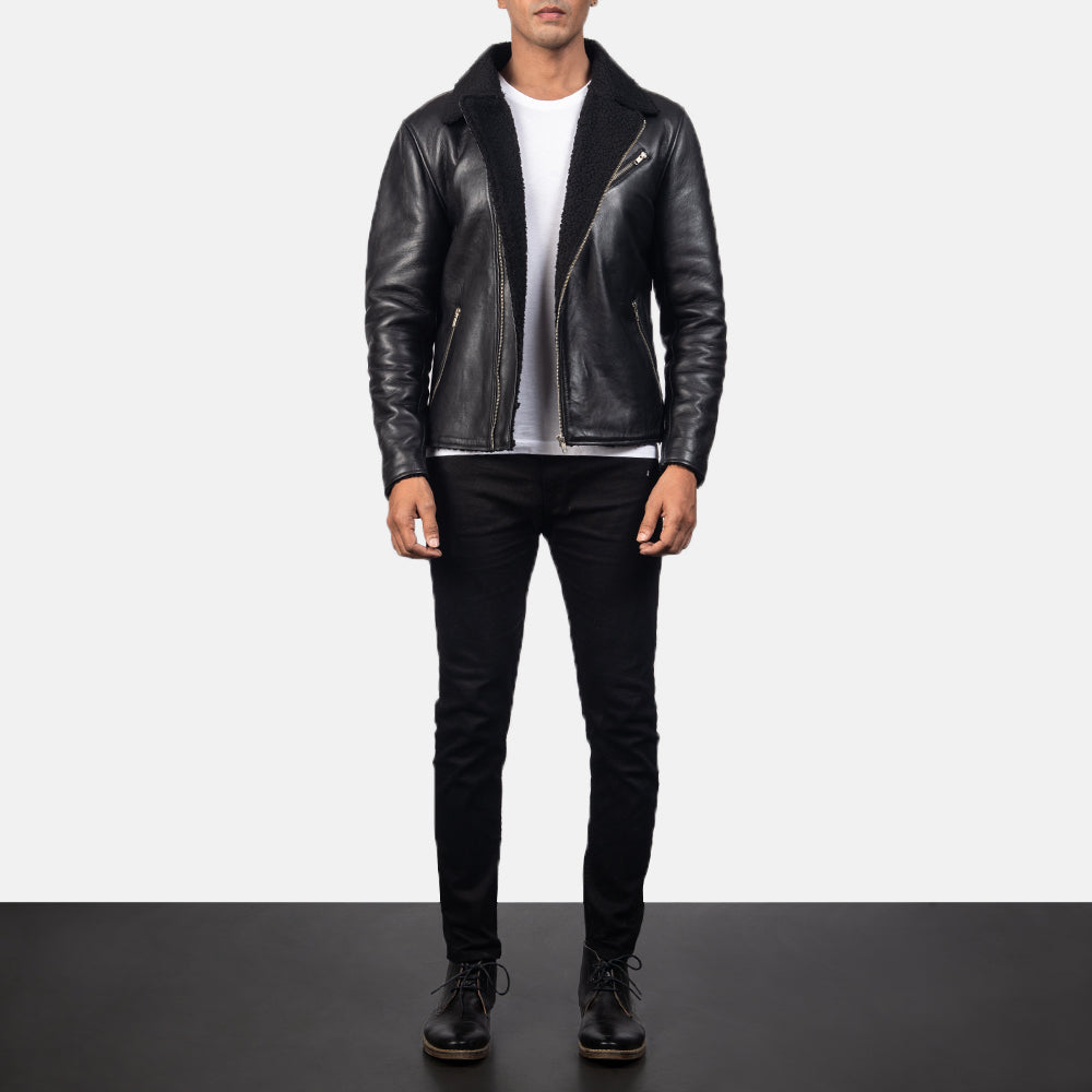 Alberto Shearling Leather Jackets - Image 5