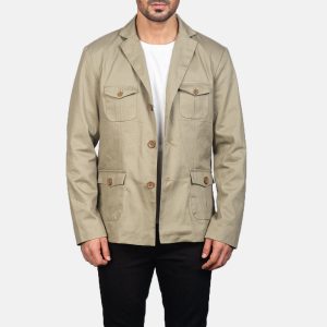 Kajetan Beige Safari Jackets