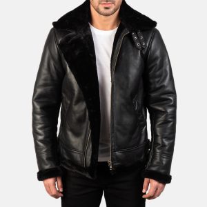 Francis B-3 Leather Bomber Jacket