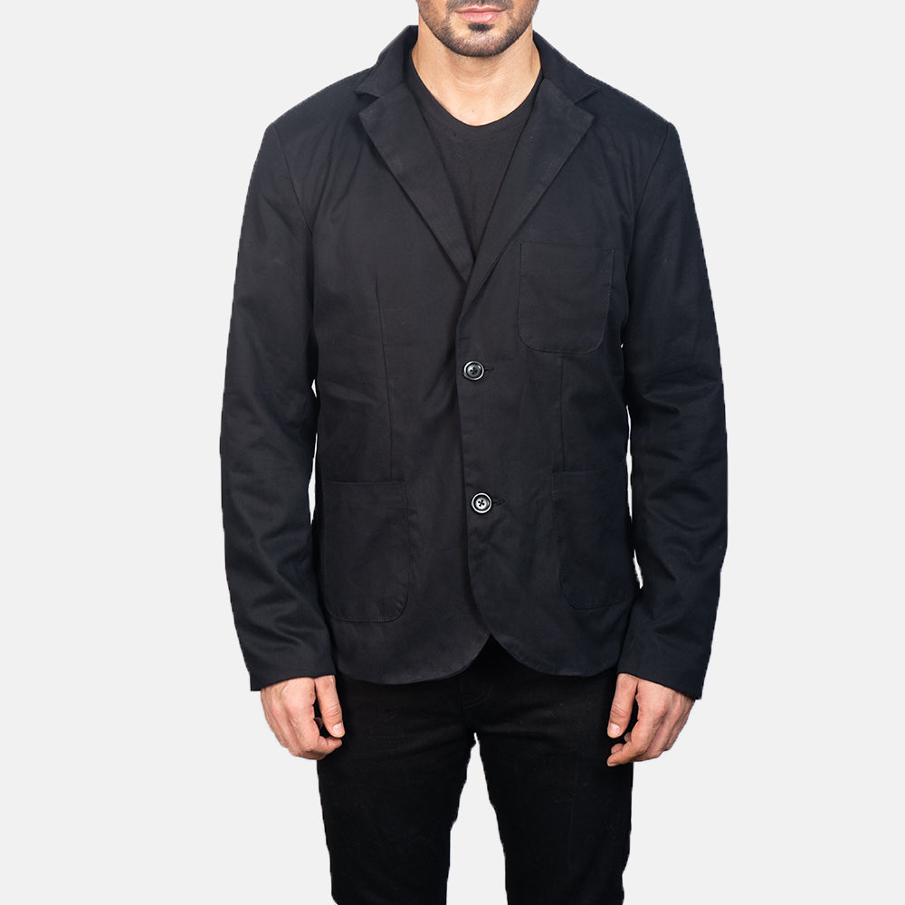 Borges Black Wool Blazers - Image 5