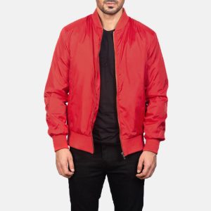 Zack Red Bomber Jackets