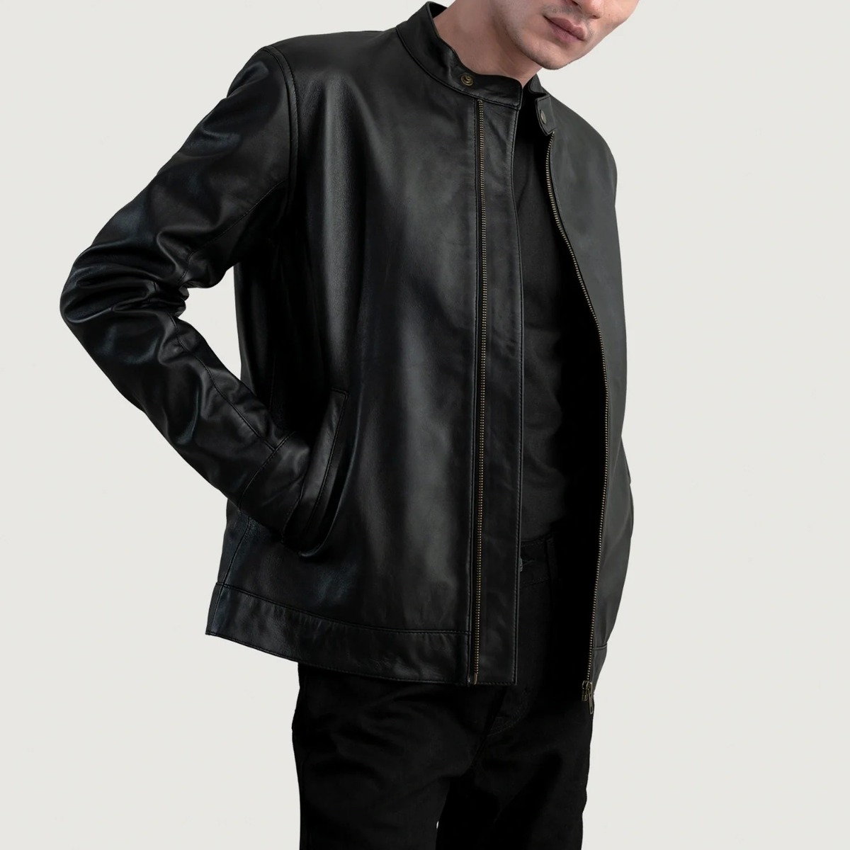 Zen Leather Biker Jackets - Image 4
