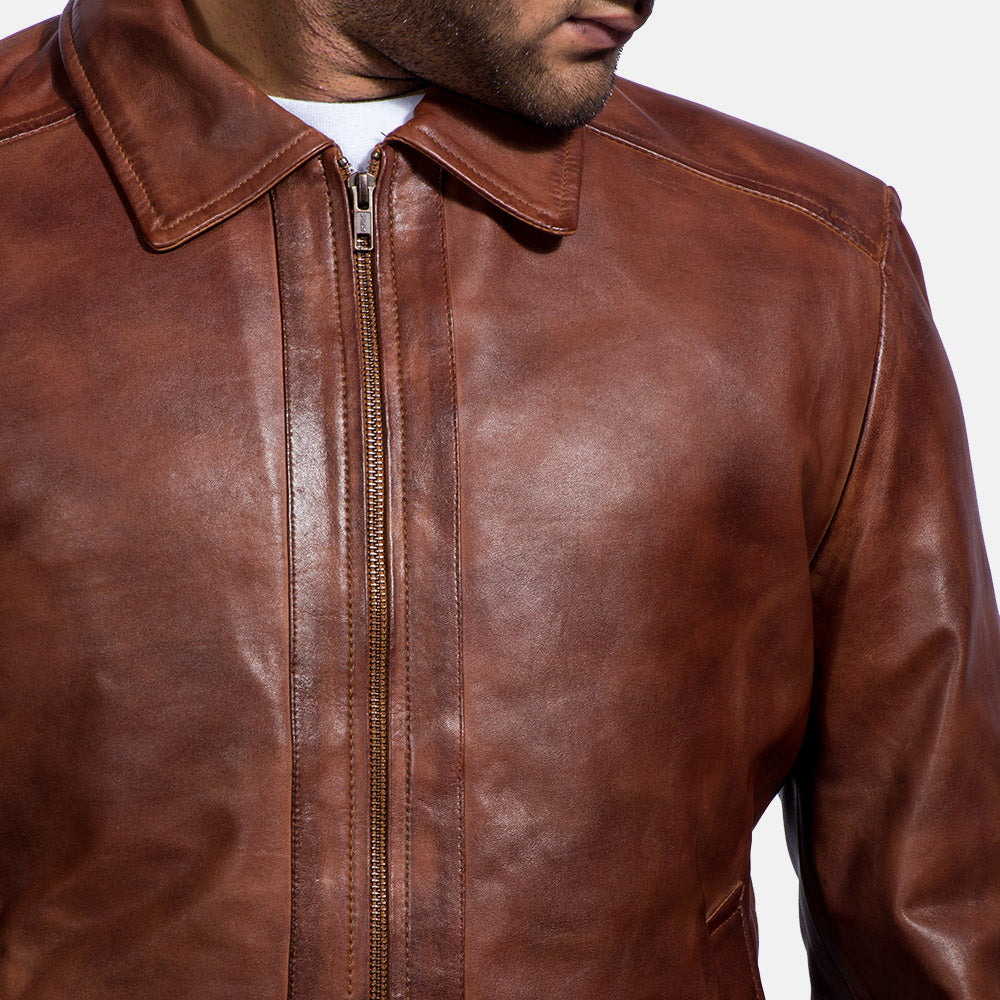 Inferno Leather Jacket - Image 4