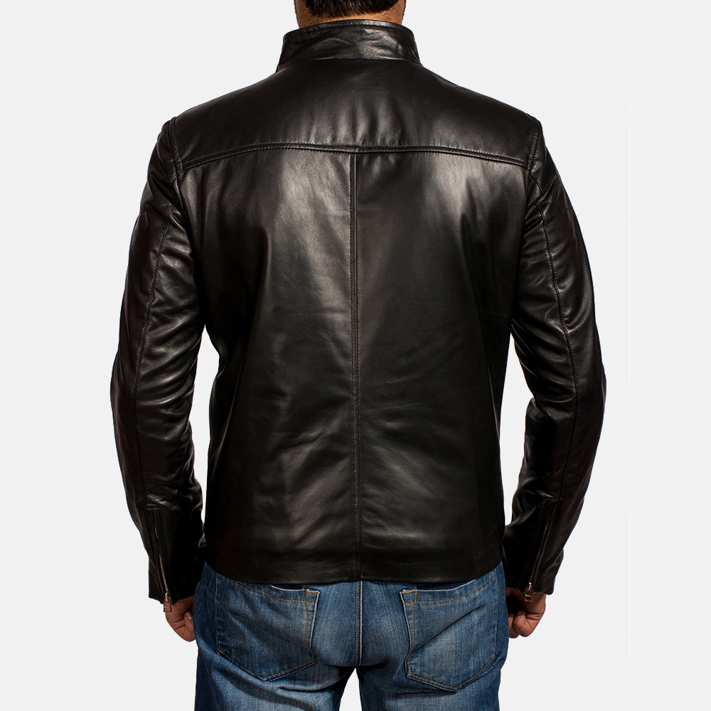 Jack Black Leather Biker Jackets - Image 4