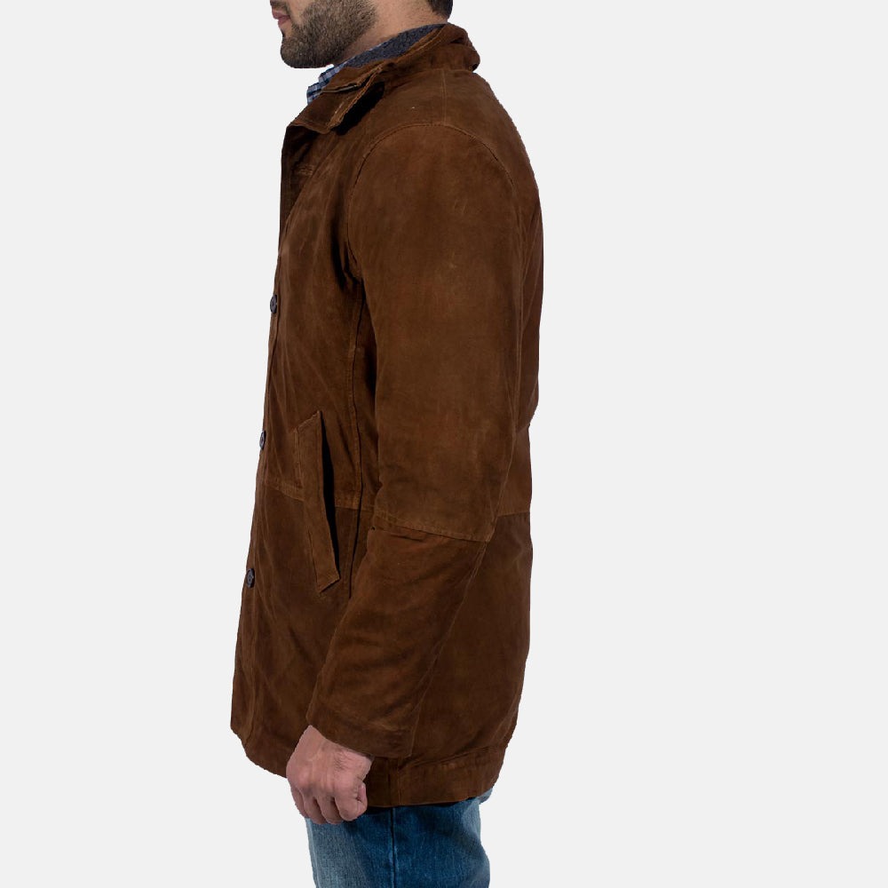Sheriff Brown Suede Jackets - Image 3