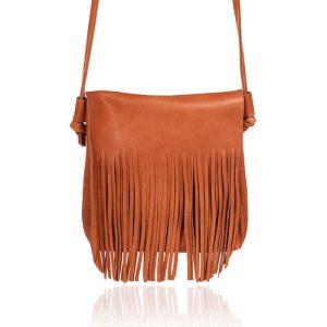 Mini Leather Fringe Bag