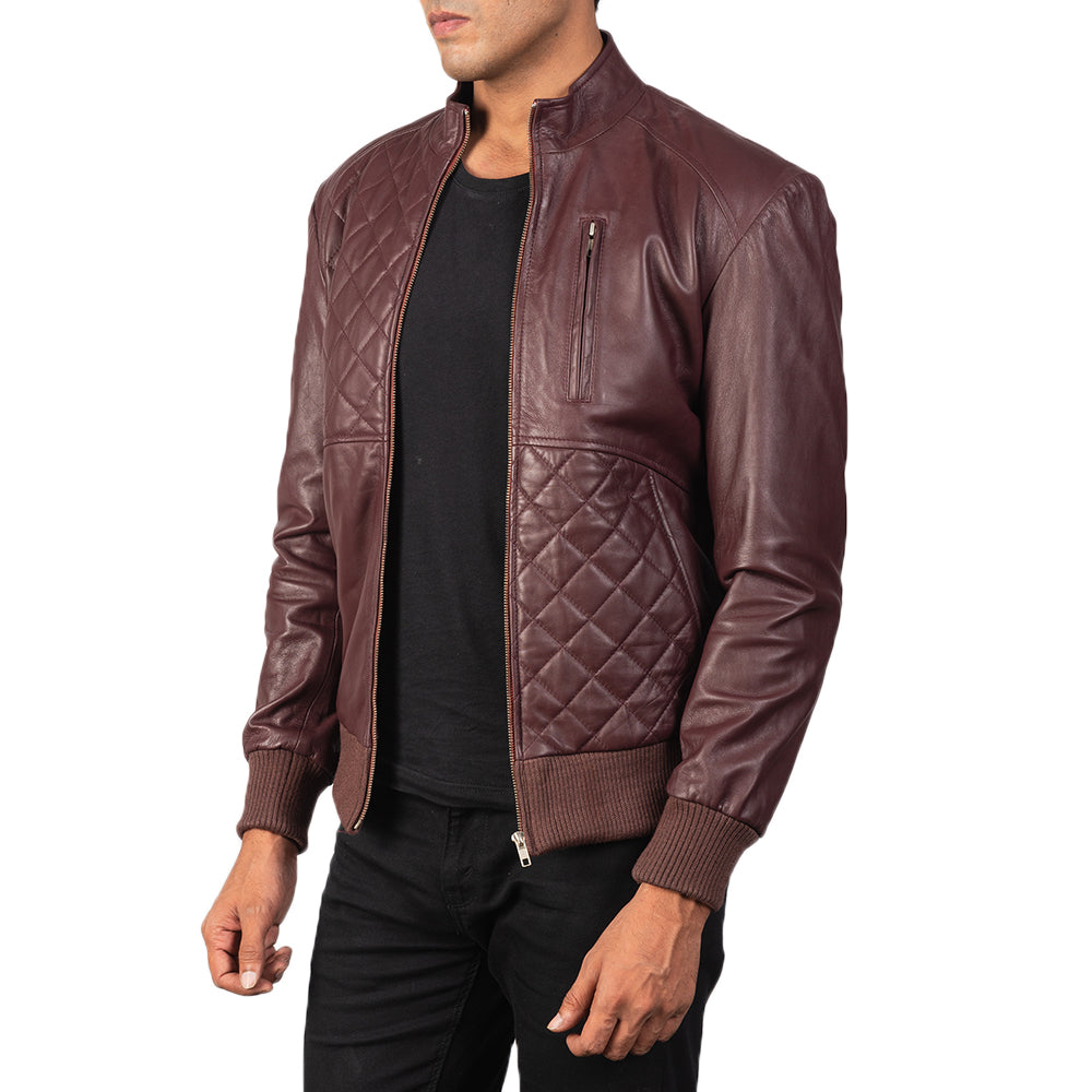 Moda Leather Bomber Jackets - Image 3