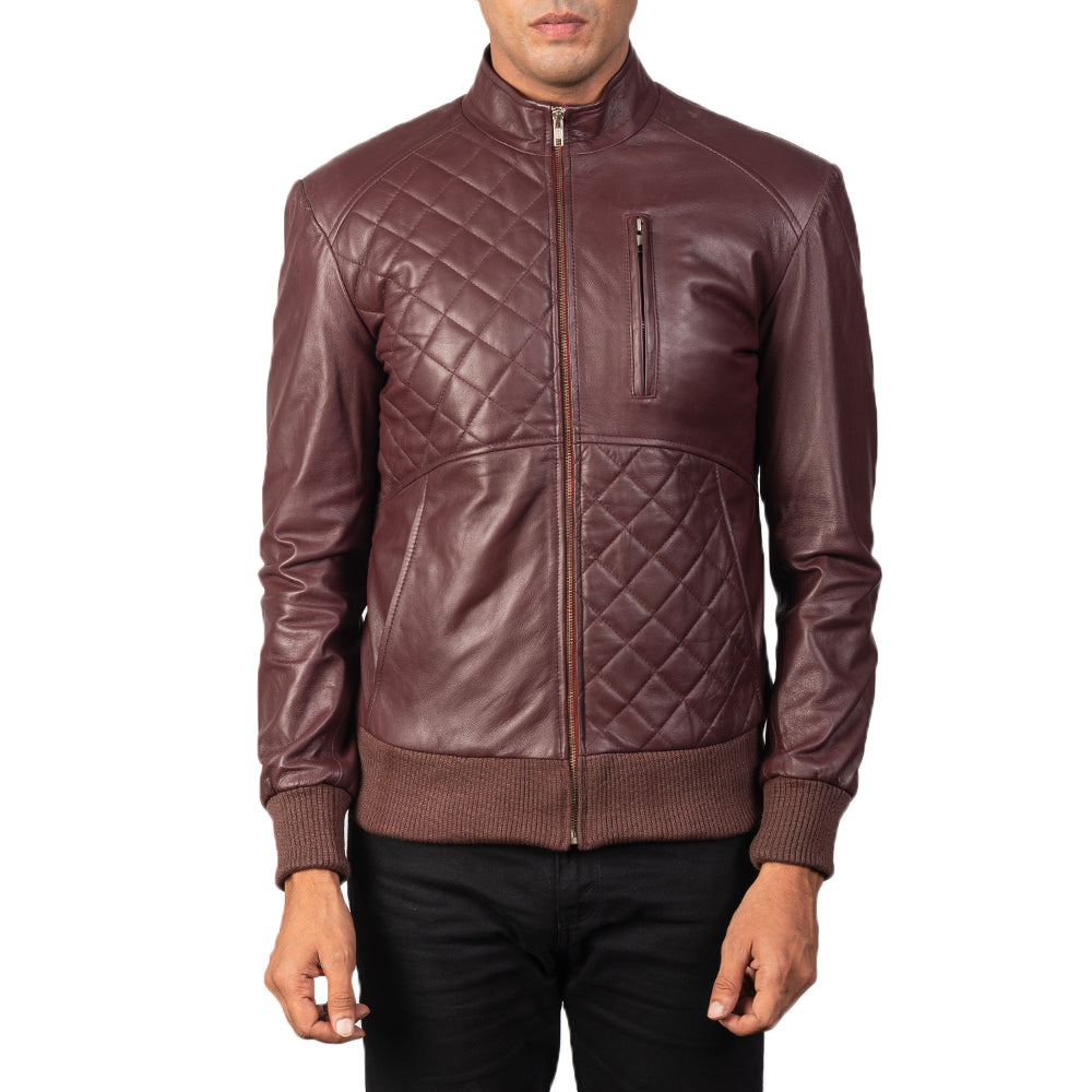 Moda Leather Bomber Jackets - Image 4
