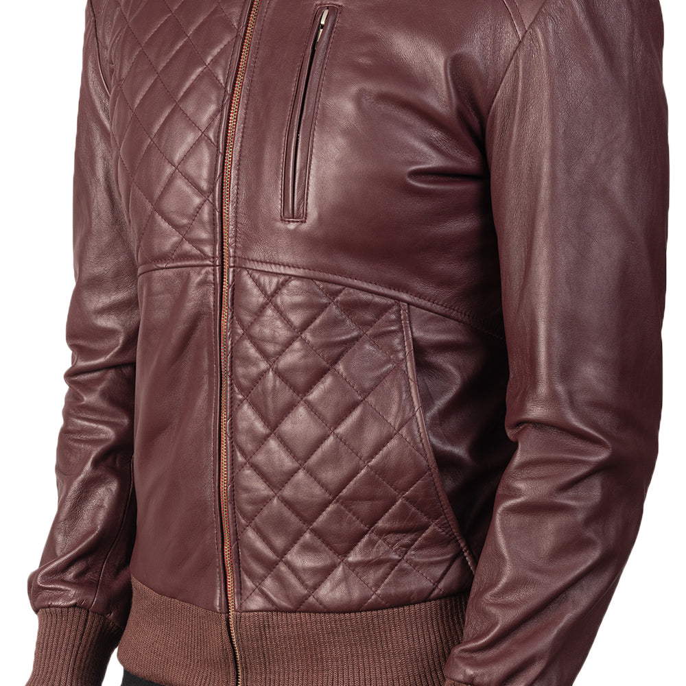 Moda Leather Bomber Jackets - Image 6