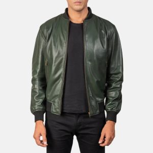 Shane Green Leather Bomber Jackets
