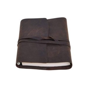 Soft Leather Bound Travel Journal