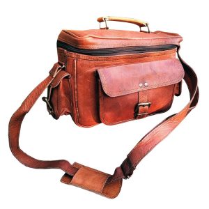 VINTAGE LEATHER DSLR CAMERA BAG